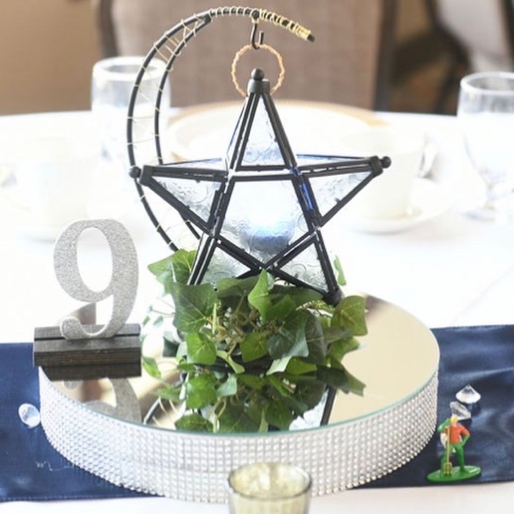 Star & Crecent Wedding Centerpieces